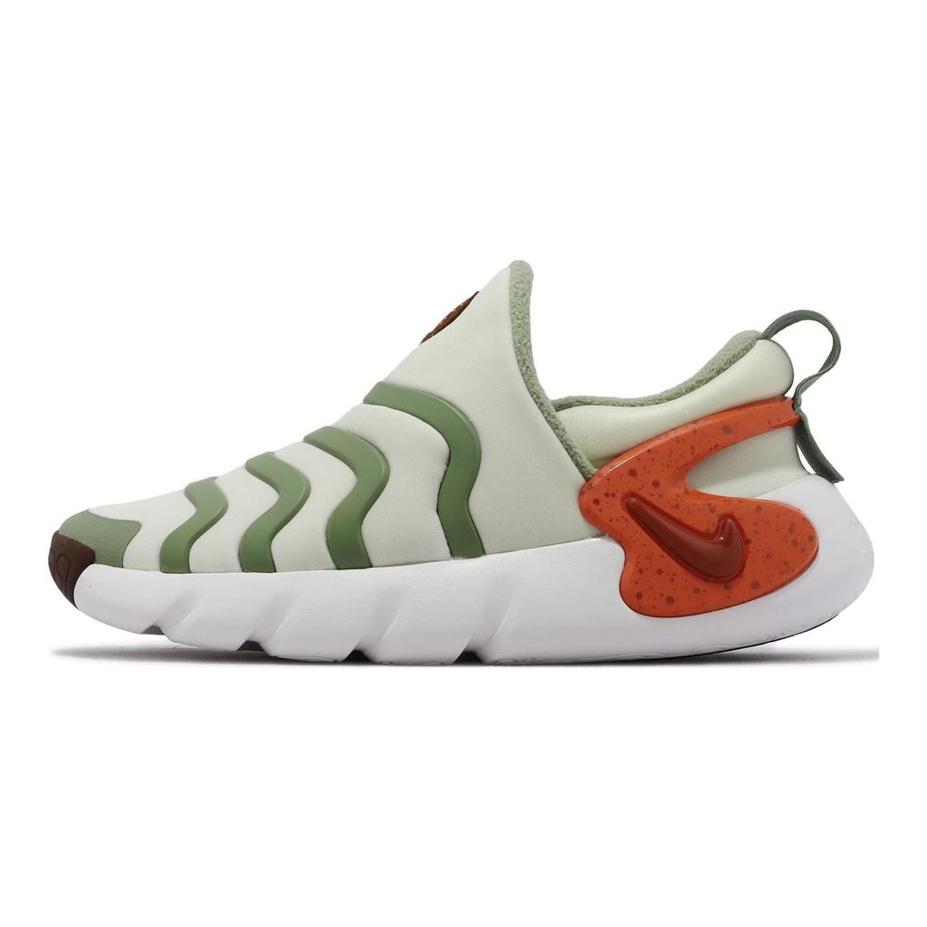 Nike Dynamo Go SE PS Sea Glass Orange Kids Sneakers Green Campfire-Orange FV3650-081