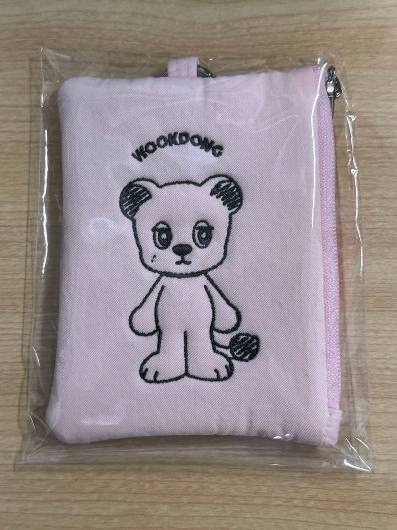 

[USED] Ukdong Pop-Up Card Wallet with Key Ring, Korea
