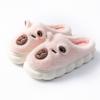 Kapibara Cotton Slippers Winter Velvet Warm Home Non-slip Soft Bottom Couple Cute Plush Slippers