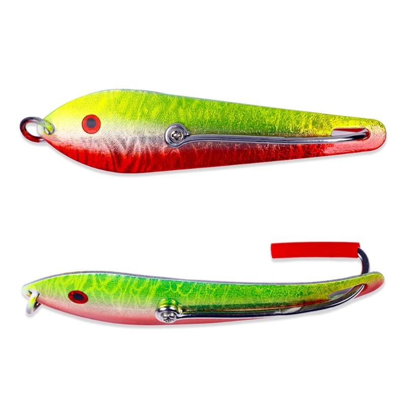 6Pcs Fishing Sequins Lures Baits Metal Fishing Lures, Spoons Hard Fishing Lures Fishing Spoons Lures Single Hook Set