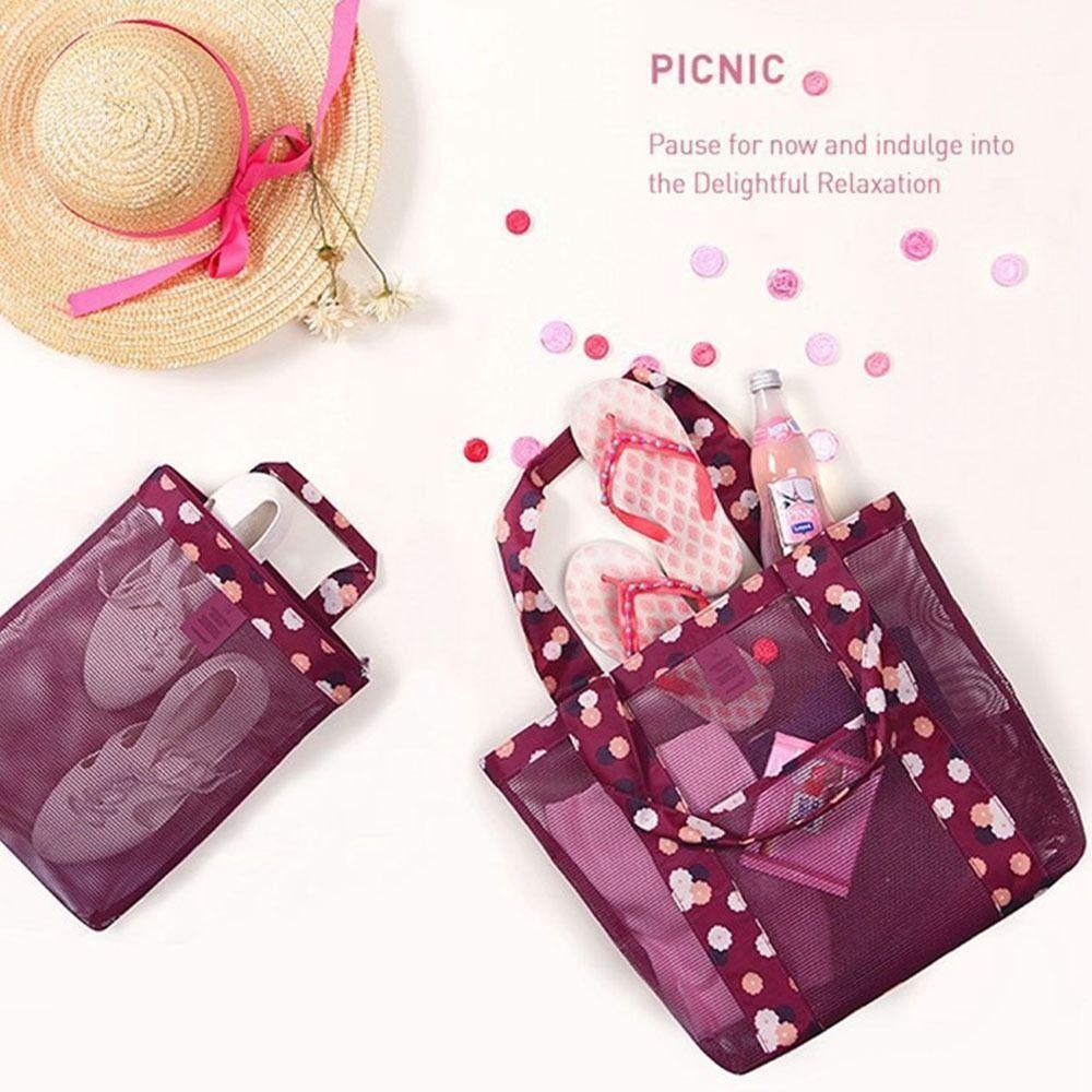 Large Capacity Swimming Shoulder Bag Transparent Toiletries Bag Portable Makeup Storage Bag  Ladies