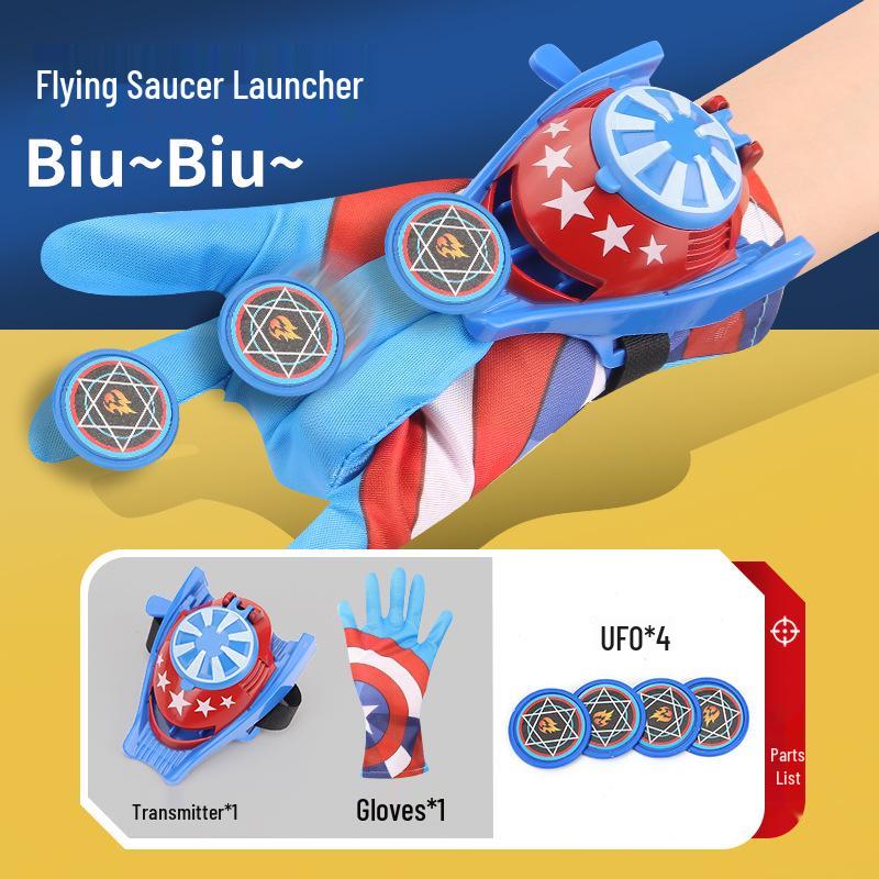 Cross-Border Spider Soft Bullet Hero Launcher Bracelet for Kids
