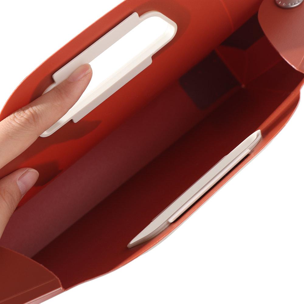 Waterproof Clear Project Folders Portable Organization File Storage Bag Data Bags Office Supplies