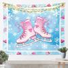 Mermaid Princess Kids Tapestry,Dolphin Tropical Fish Coral Marine Life Wall Tapestries,Girls Women Room Decor,Undersea World