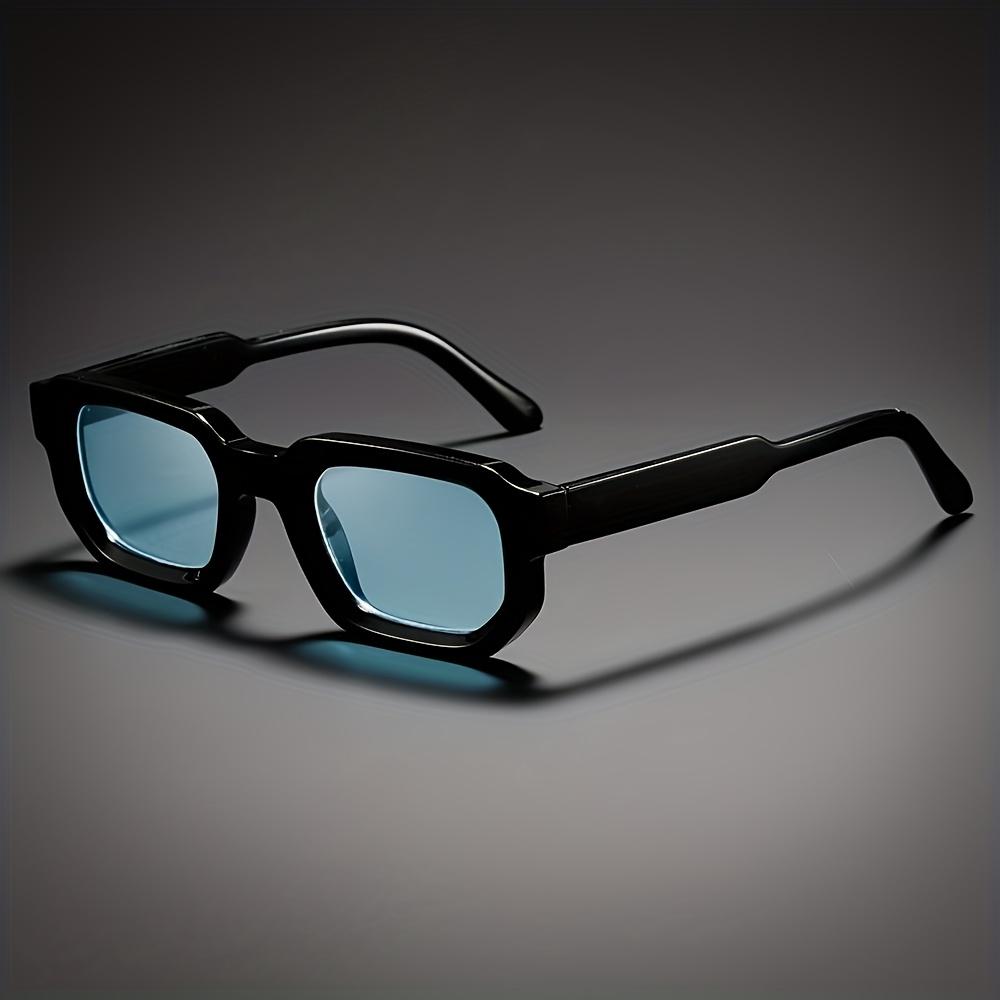 New Men Vintage Rectangle Frame Sunglasses Fashion Retro Sun Glasses Luxury Brand Design Glasses UV400 Eyewear Women Goggles