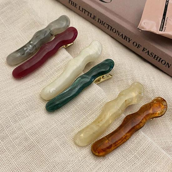 Side Bangs Clip Unique Tight Headwear Girls Hairpin Fixing Bangs Hairpin Makeup Tools Girls Hairpin Styling Tool