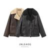 Jnleaog Autumn New Women's Clothing Fashion Style French Style Fashion All-Match Double-Sided Outwear 3548246