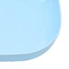 Bone Spitting Dish Square Blue PP Multi Purpose Snack Dessert Fruit Salad Plate for Home