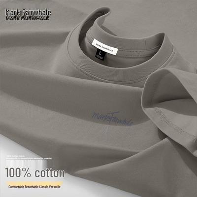 Men's Casual Letter Print Cotton T-Shirt