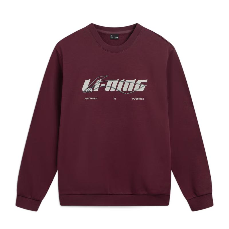 

Li-Ning Unisex Crewneck Pullover Sweatshirt S
