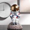 Astronaut Figurine Resin Moon Spaceman Model Ornament Car Interior Figure for Parties Cake