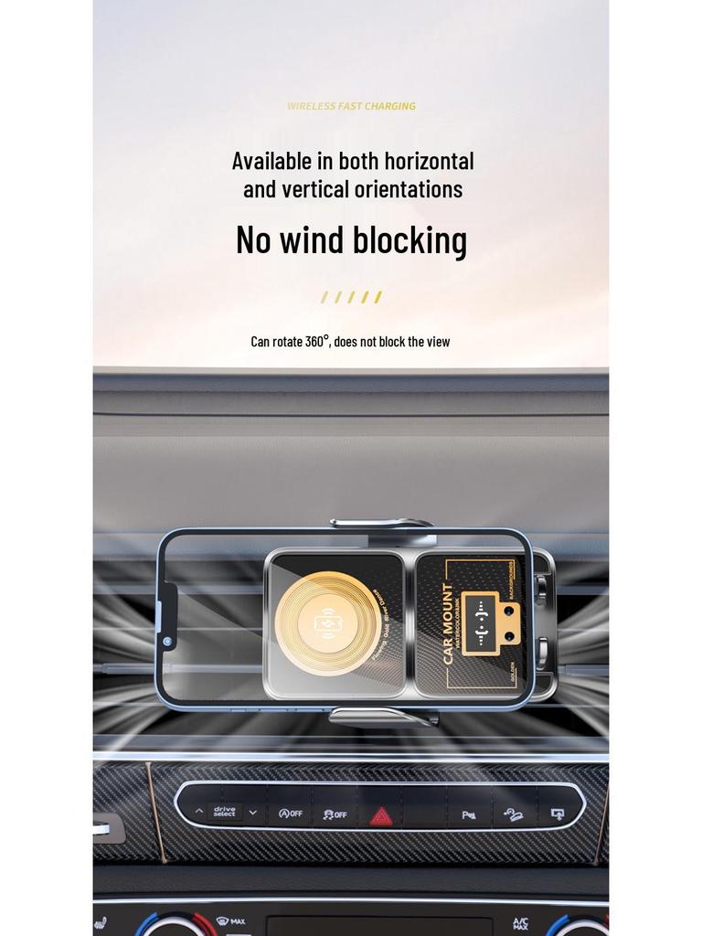 BK11-A Customizable Smart Car Mount with Logo and Functionality