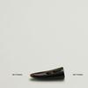Two-Eyed Horn Tip Resin Button Double-Sided Nylon Trench Coat Single-Headed Tip Coat Suit Decorative Lock Rope Button