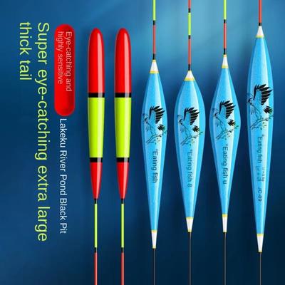 Eye-catching Triangle Tail Floats Bobbers Slip Drift Tube Light Stick Floats  Fishing