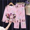 New Demon Hunters Children's Pajamas Long Sleeve Cartoon Girls Babies Middle and Older Children's Loungewear Set