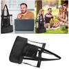 Netz Picknicktaschen Hohe Kapazität Doppelschichtig Isoliert Leicht Faltbar Picknick Strandtaschen für Strand Picknick Reise