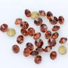 Large Round Colored Pointed Back Glass Rhinestones for DIY Phone Cases and Nail Art.