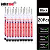 1-100 Stück 20mm Langer Kopf Markerstift Mehrzweck Holzbearbeitung Fliesen Dekoration Tiefloch Marker Stifte Rote/Schwarze/Blaue/Grüne Tinte