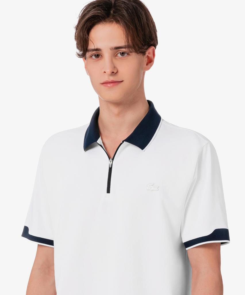 LACOSTE Men'S Half-Zip Polo Shirt Dh419E-56G 001