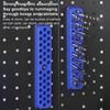 43 Holes Magnetic Hex Bit Holder Organizer For 1/4Inch Screwdriver Bit Storage Organizer Toolboxes Drill Bit Storage Box