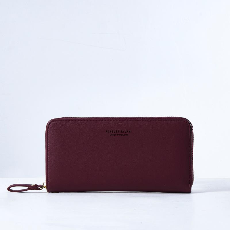 Ladies' Long Solid Color Wallet & Coin Purse - Summer 2023 Edition