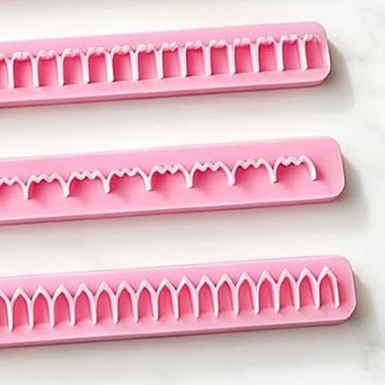 Handmade Craft Supplies 6Pcs Polymer Clay Flower Petal Cutter, 6 Shapes 3D Making Easy Clean Molds Tool, Plastic Crafting Tools for DIY Lovers