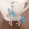 Keychain Pendant 2026 Year of Horse Mascot Good Luck Charm Key Chain Bags Backpacks Car Decoration Chinese New Year Gift