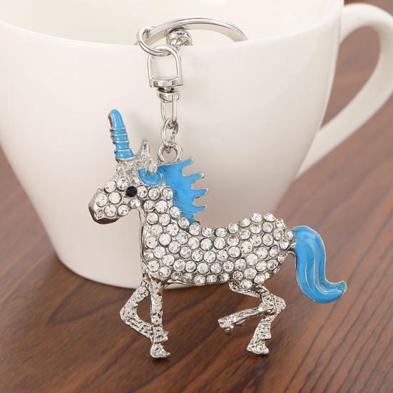 Keychain Pendant 2026 Year of Horse Mascot Good Luck Charm Key Chain Bags Backpacks Car Decoration Chinese New Year Gift