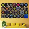 Retro vinylová deska nástěnná dekorace plakátové samolepky pro bar, kavárnu, restauraci a obchod s mléčným čajem