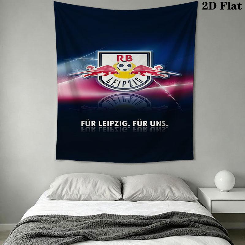 RB Leipzig logo Wall Hanging Printed Fabric Blanket Decorative Tapestries for Bedroom Living Room Home Decor