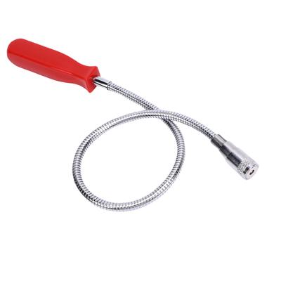 Flexibles magnetisches Aufnahmewerkzeug mit LED-Licht Leistungsstark 585 mm 23,03 Zoll Lange Reichweite Biegsamer Greifstab mit 8 LBS
