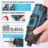 12 V Lithium Screwdriver     2 Speed Control Modes Multifunctional Repairing Tool Kit Brush Motor Electric Screw Driver for Mobilephones