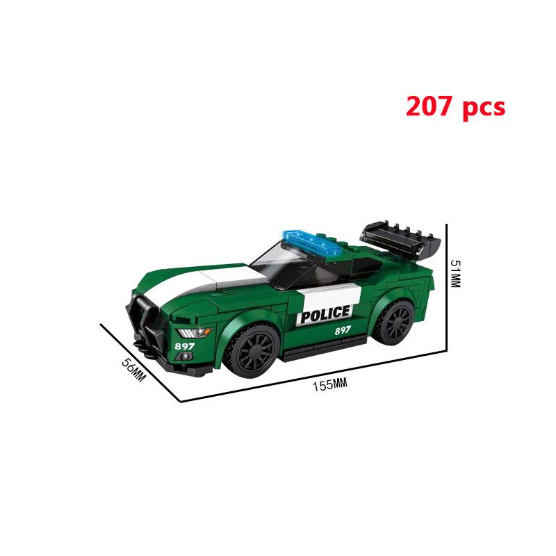 For Technical City Speed Champions Sports Car Racing Car Super Racers Figures Building Blocks Bricks Garage Toys Gifts Friends