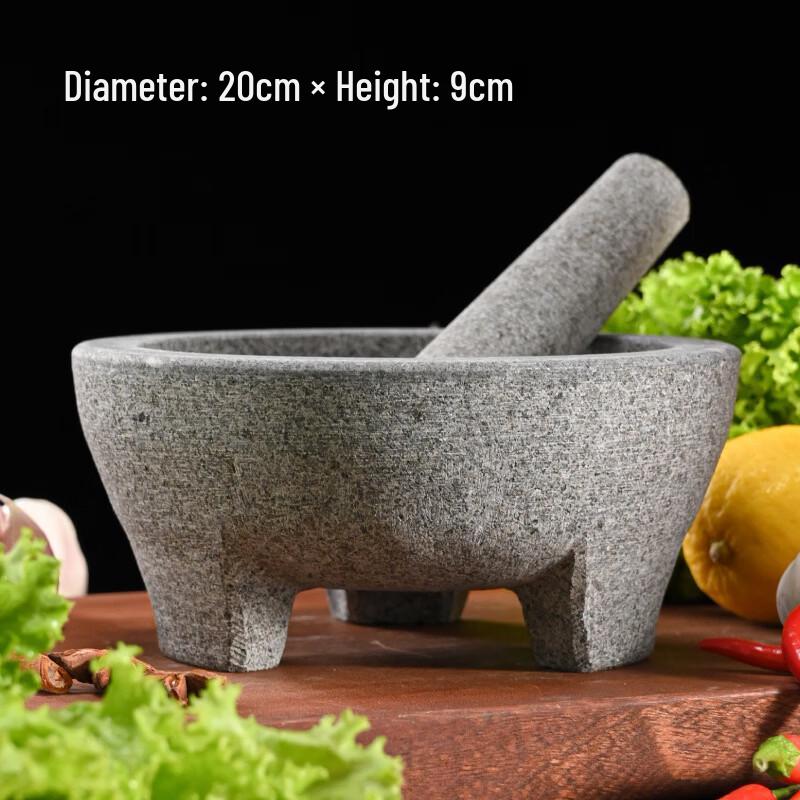 

Bamboo Mortar and Pestle Set