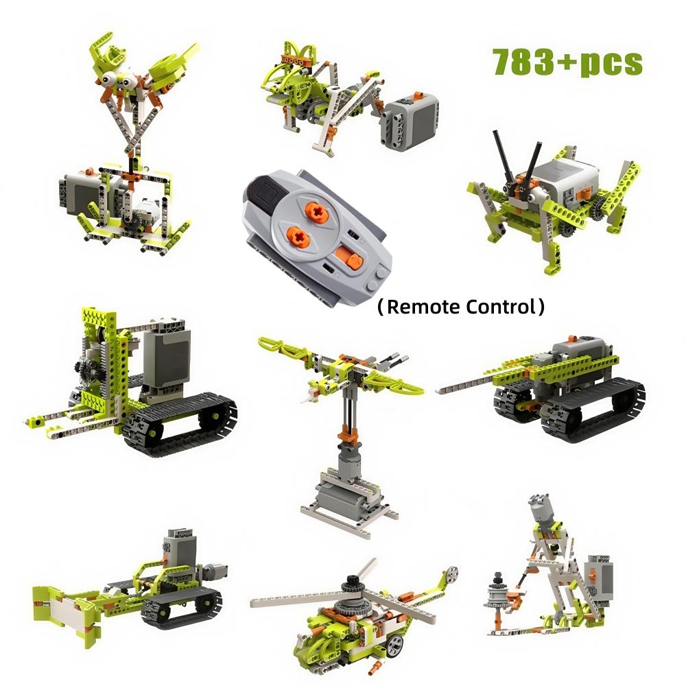 Creative Technical Parts Multi Technology Programming Educational Students Learn Building Blocks Power Set For Kids Toy Gifts