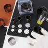 Pieces Leather Circle Cutter Tool Set, Hole Punch Tools with 1 20 30 3 40 4 0 5mm, High Carbon Steel Round Cutting Dies, Hole Punch Tool Kit for DIY
