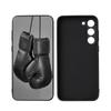 Boxing Gloves Luxury Black Phone Case For Samsung Galaxy S23 S24 S25 Ultra S22 Plus S21