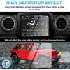 8.4 Inch For Jeep Wrangler JL Gladiator JT 2018- Car GPS Navigation Screen Accessories Tempered Glass Protector Film