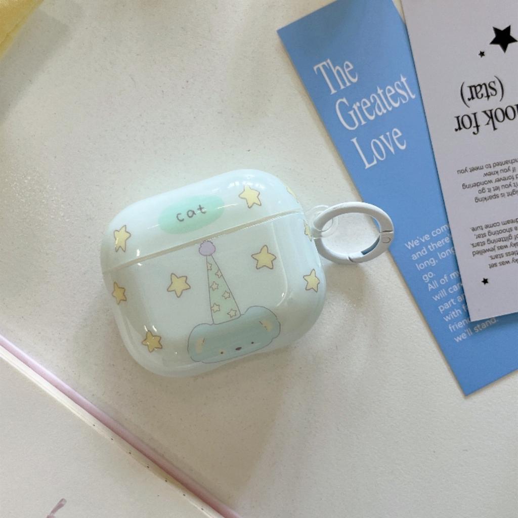Long hat elephant kitten for AirPods1 protective case Apple 1/1 generation AirPods pro1 earphone case female