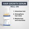Hair Growth Roller Oil,No Rinsing Required, Absorbs Quickly, Suitable For Thinning Hair And All Hair Types.