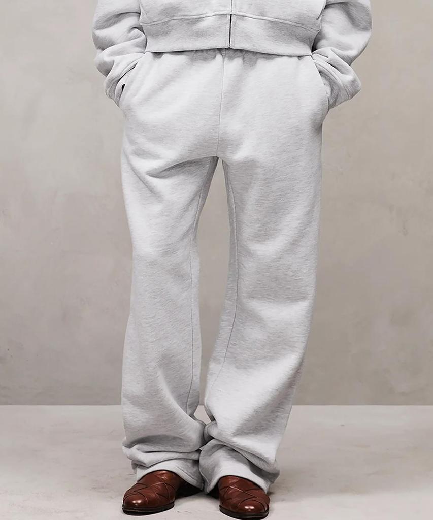 Entaieoseutyudio (U) Straight Leg Sweatpants Heather Grey