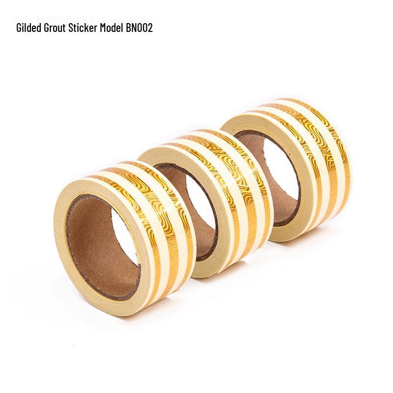 Waterproof Self-Adhesive Tile Gap Sealing Tape - Decorative Floor & Wall Sticker for Living Room & Bedroom