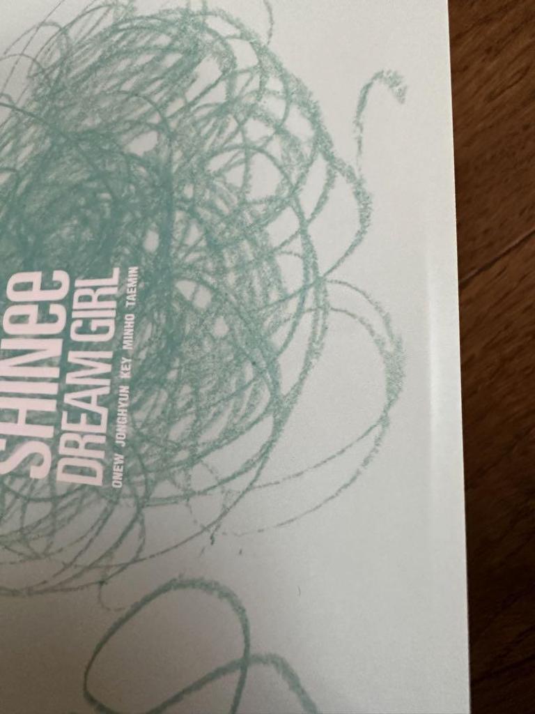 [USED] SHINee DREAM GIRL Sticky Notes Band Minho Jonghyun Can Badge