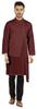 Atasi Indian Designer Kurta For Mens Party Wear Solid Color Ethnic Long