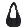 Simple and Large-capacity Pleated Bag, New Shoulder Bag, Cloud Bag, Fashionable Small Carry, Portable Messenger Bag.