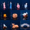 1Pc Cute Cartoon Sweet Couple Figurines Micro Landscape Crafts Miniatures Garden Dollhouse Ornaments Wedding Home Decor