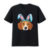 Beagle Easter Bunny Boys Girl Kids Dog Lover S T Shirt Vintage Washed Comfortable Casual Designer Clothes Versatile Vintage