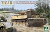 Takom 1/35 Sd.Kfz.181 Pz.Kpfw.6 Ausf.E Tiger 1 Wczesny Model Stalowe Koła z Powłoką Zimmerit, Zestaw Modelu Plastikowego Eskadry Fehrmann TKO2202