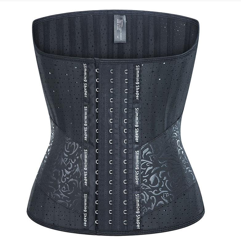 LQ01 Women s Hot Selling Slimming Corset Belt 25 Steel Boned Waist Trimmer Postpartum Bodyshaper with Breathable Feature Xxs