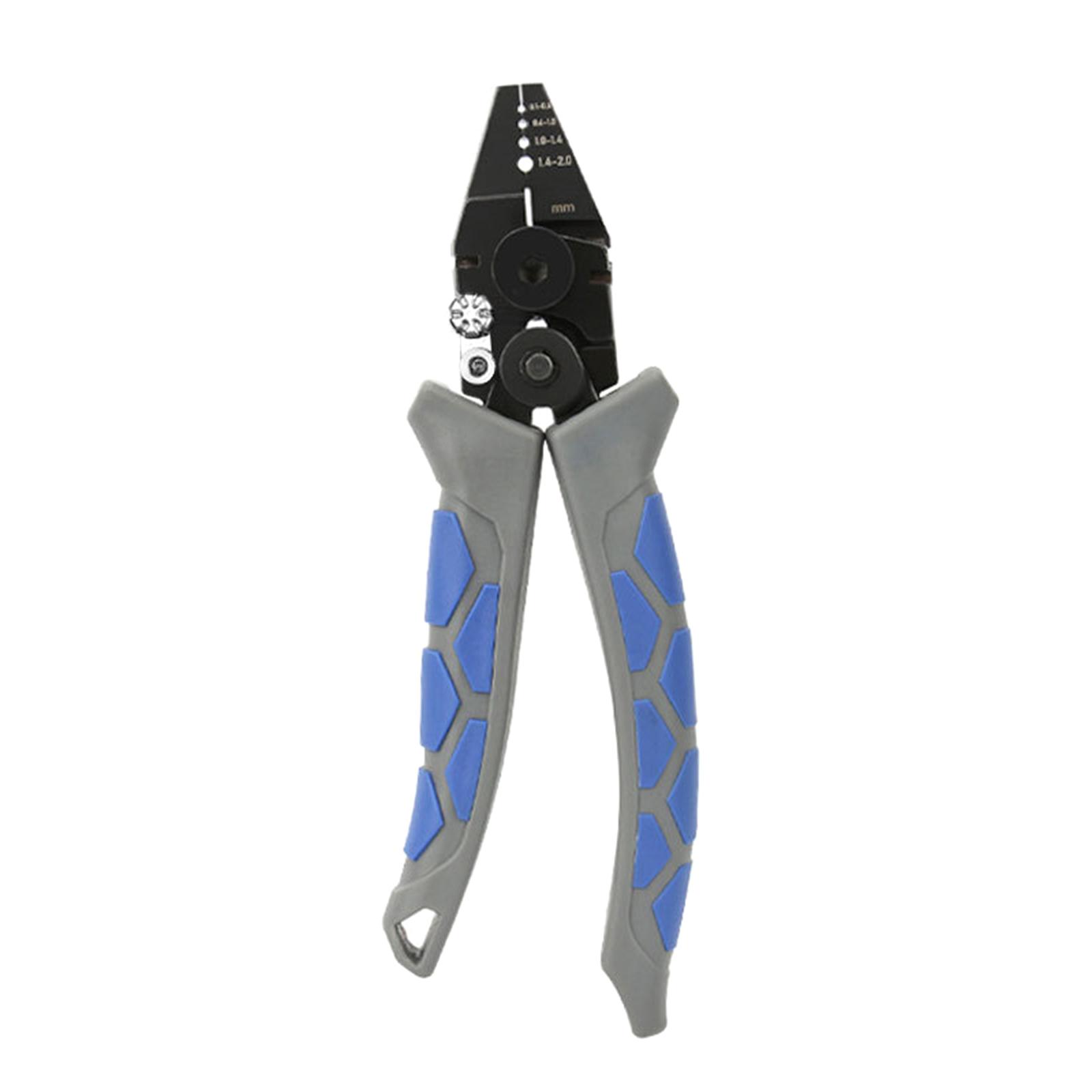

Fishing Crimping Pliers Hand Crimper Wire Cutters Fishing Leader Crimping Tool Crimp Sleeve Pliers Fishing Crimper Plier